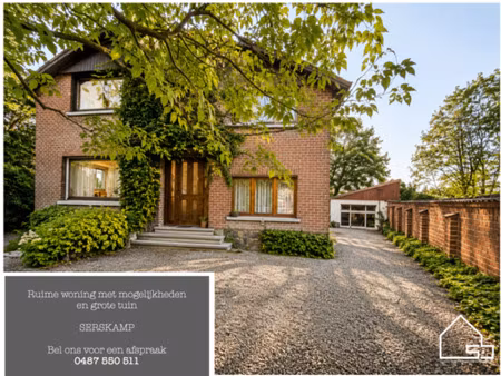 huis te koop in serskamp met 4 slaapkamers