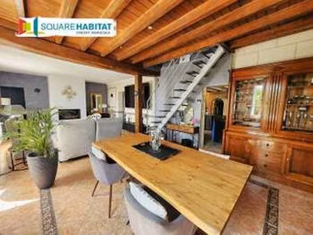 vente maison piscine à villebernier (49400) : à vendre piscine / 131m² villebernier