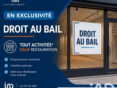 droit au bail à versailles (78000)