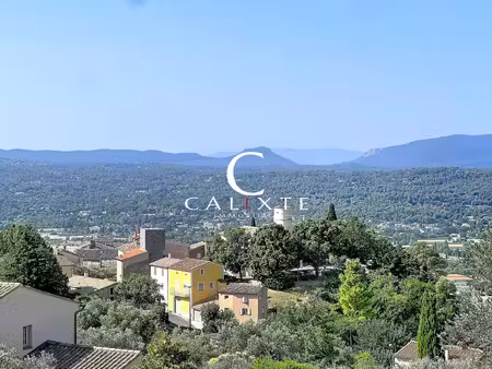 fayence vente terrain avec permis de construire accorde