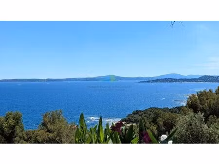 terrain villa vue mer sur le golfe de st tropez