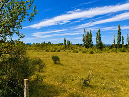 vente terrain lamanon 13113 - 55000 € - surface privée