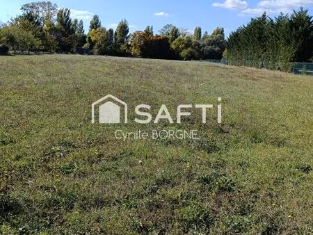 vente terrain 2101 m² rillé (37340)