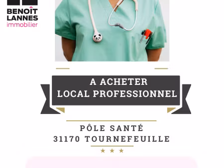 vente locaux professionnels 32 m² à tournefeuille (31170)  169 000 €