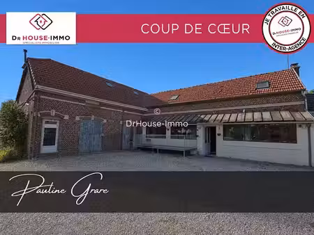 vente maison 7 pièces 158 m² à fresnes-mazancourt (80320)  195 000 €