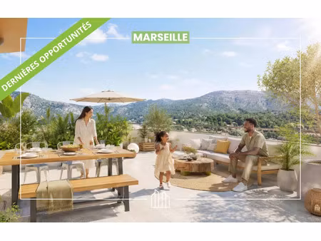 vente appartement neuf 3 pièces 61m2 marseille 11eme - 308246 € - surface privée