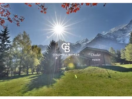 chalet - 4 chambres avec terrain de 1871 m² - les houches