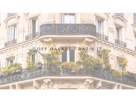 vente appartement 5 pièces à paris 17ème (75017)  1 700 000 €