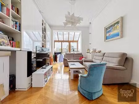 rue franz merjay: penthouse 4 chambres  terrasse