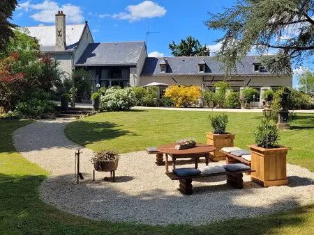 les rosiers sur loire - propriete de charme en bord de loire