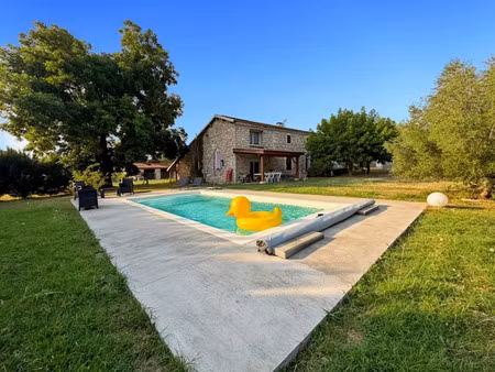vente maison 7 pièces 201 m² à sainte-colombe-en-bruilhois (47310)  399 000 €