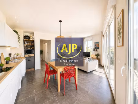 vente appartement 3 pièces 61 m² anglet (64600)