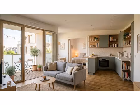 vente appartement 2 pièces 45 m² à concarneau (29900)  165 000 €