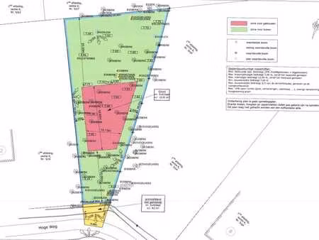 terrain pour bâtiments ouverts sur +/- 1034m² à kapellen