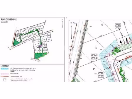 en vente terrain non constructible 511 m² – 110 000 € |brem-sur-mer