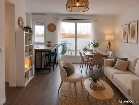 appartement 3 pièces 66 m²