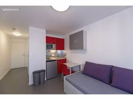 studio 1 pièce 17 m²