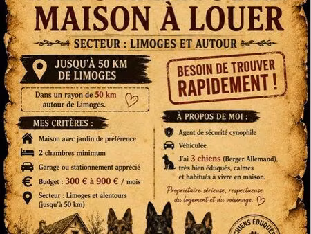 recherches location maison