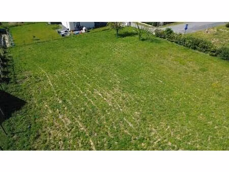 terrain constructible viabilisé à vendre
