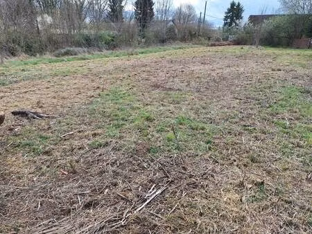 terrain constructible à vendre