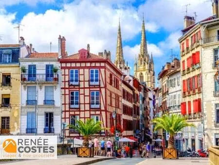viager occupé - f79-h83 ans - bayonne (64100)