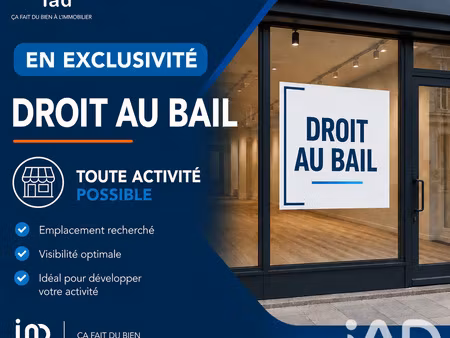 vente commerce 35 m² viroflay (78220)
