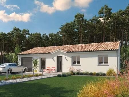 terrain avec maison neuve à vendre
