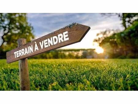 terrain constructible à vendre