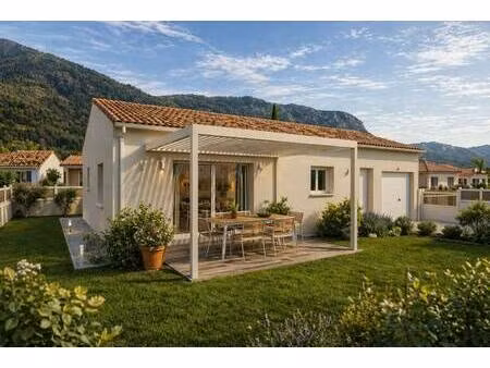 terrain avec maison neuve à vendre