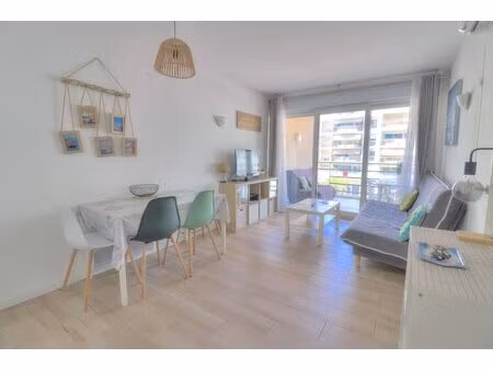 t2 avec balcon – résidence avec piscine à antibes les pins