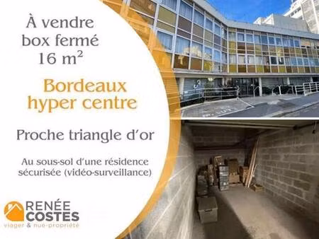 viager libre - f72 ans - bordeaux (33000)