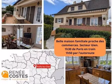 viager occupé - f81-h83 ans - poilly lez gien (45500)