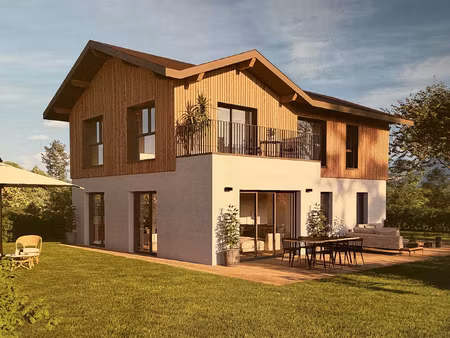 villa contemporaine en duplex de 125 m2 habitables sur parce