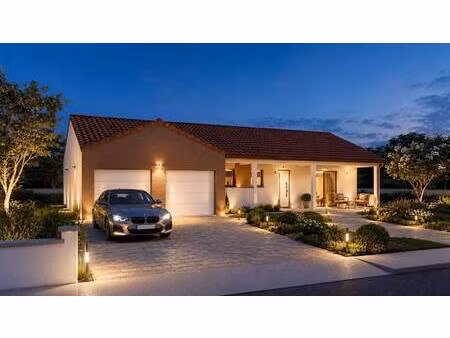 terrain avec maison neuve à vendre