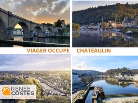 viager occupé - h72 ans - chateaulin (29150)