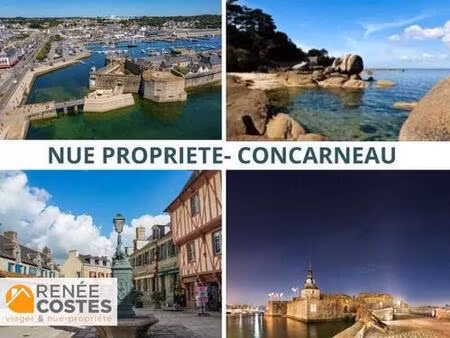 vente en nue propriété - f79 ans - concarneau (29900)