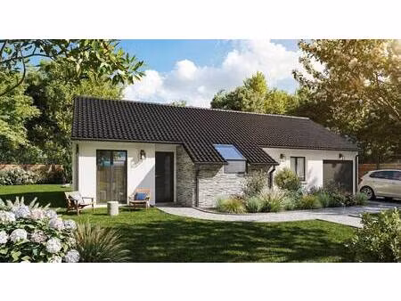 terrain avec maison neuve à vendre