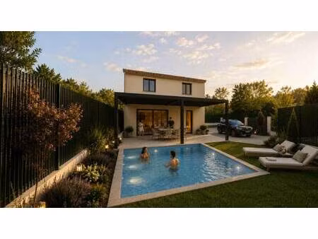 terrain avec maison neuve à vendre