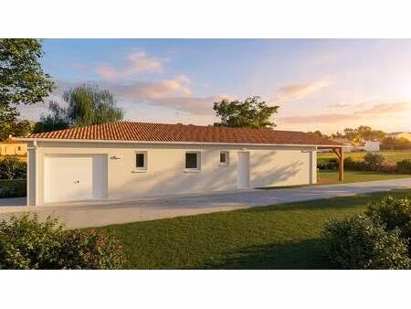 terrain avec maison neuve à vendre