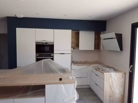 terrain avec maison neuve à vendre