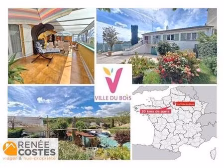 viager occupé - f80-h77 ans - la ville du bois (91620)