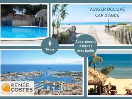 viager occupé - f79 ans - agde (34300)