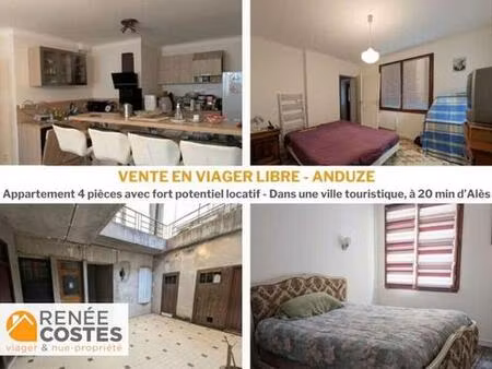 viager libre - h84 ans - ales (30100)