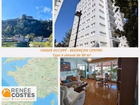 viager occupé - f75 ans - besancon (25000)