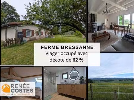 viager occupé - f69-h69 ans - bourg en bresse (01000)