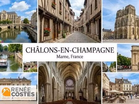 viager occupé - h78 ans - chalons en champagne (51000)