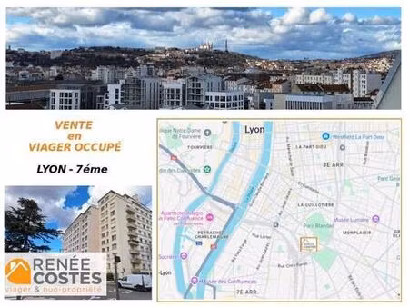 viager occupé - f87-h66 ans - lyon (69007)