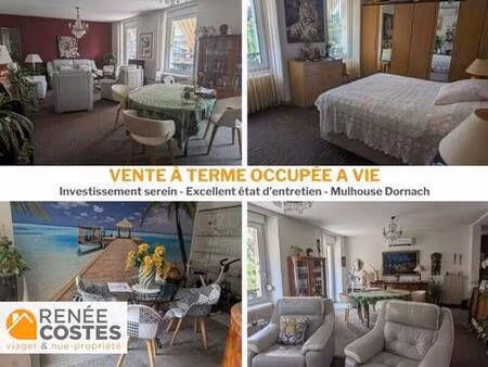 vente à terme occupée sur 120 mois - mulhouse (68200)