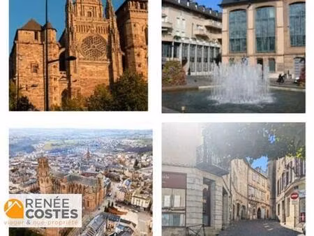 viager occupé - h75 ans - rodez (12000)
