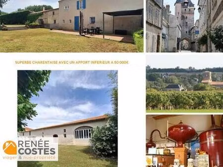 vente à terme occupée sur 180 mois - st jean d angely (17400)